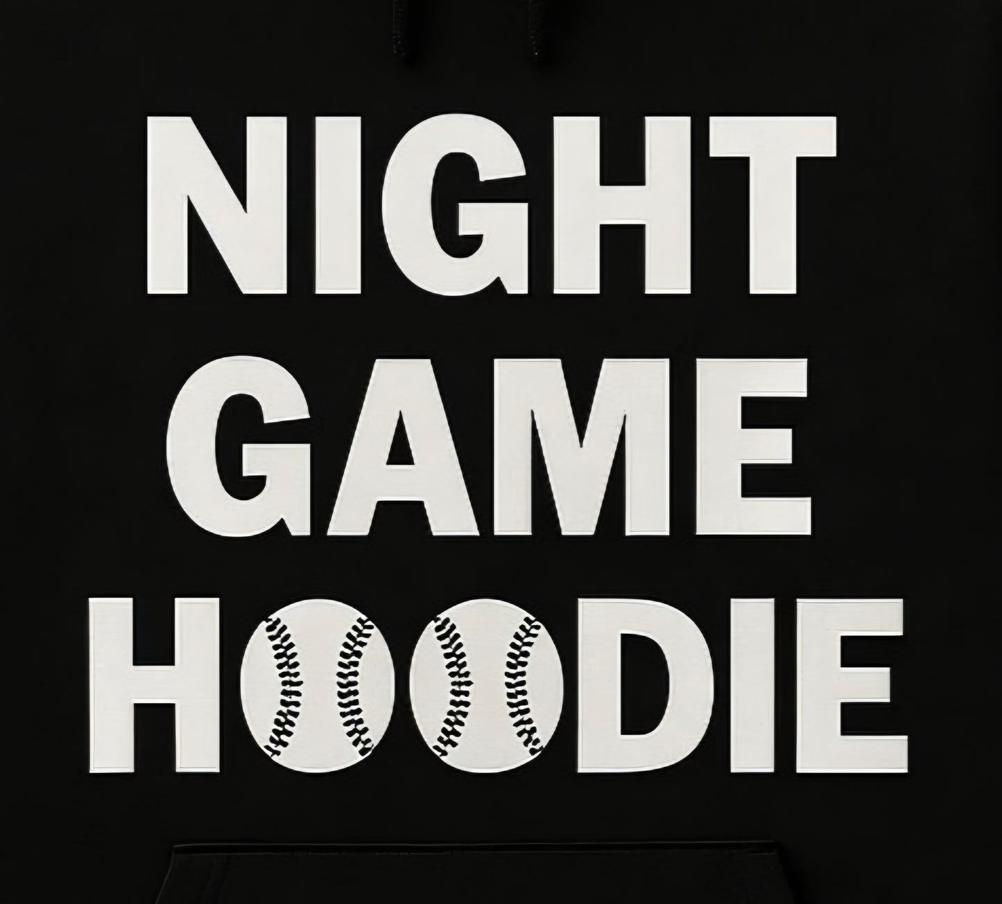 Night game hoodie