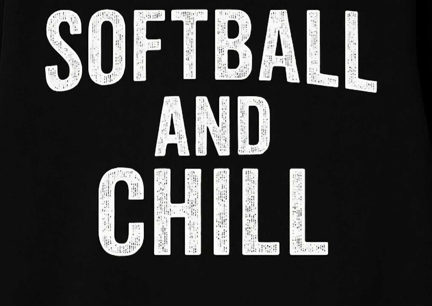 Softball and Chill Tshirt